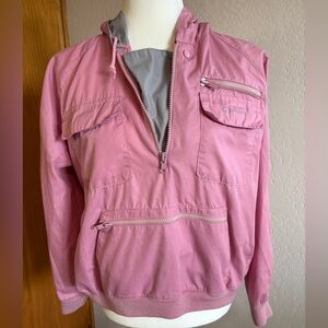 Y2K Vintage Spaulding Brand Half Zip Windbreaker